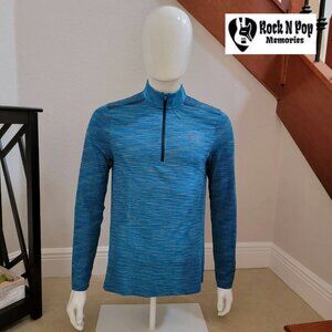 Under Armour Men's UA HeatGear Seamless ½ Zip T-Shirt 1347752-428 Electric Blue